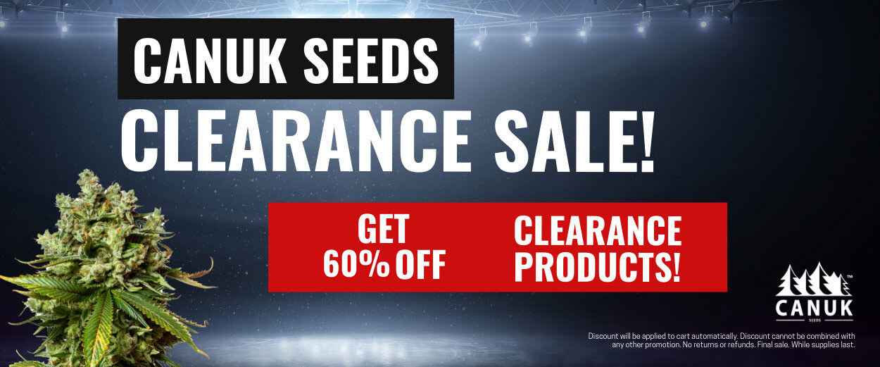 Canuk Seeds CLEARANCE - 60% OFF Canuk Seeds