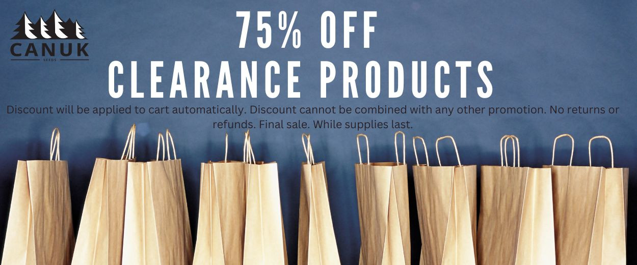 Canuk Seeds Clearance - 75% OFF