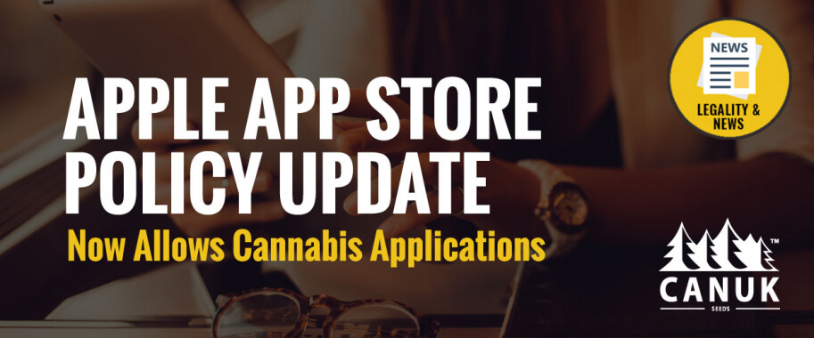 Apple App Store Policy Update Now Allows Cannabis Applications