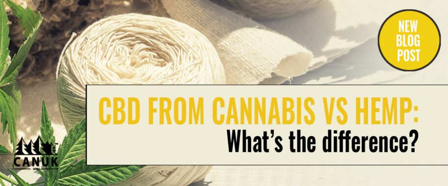 CBD from Cannabis versus Hemp: What’s the Difference?